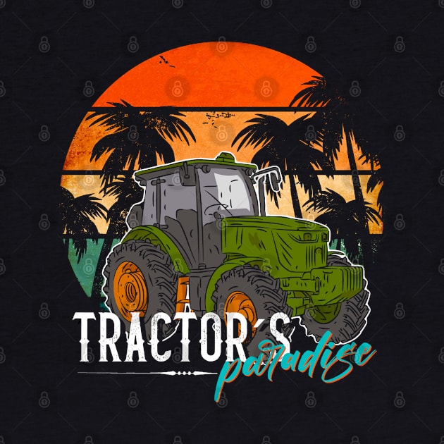 Tractor's Paradise The Tractor Paradise Palm Summer Beach by design-lab-berlin